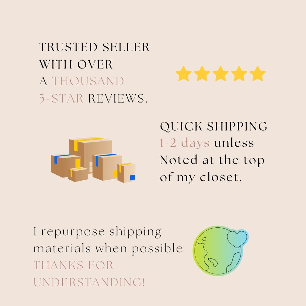Trusted Seller ~ Quick Shipping